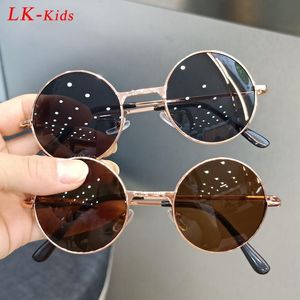 Cool Kids Driving Glasses Goggles Summer Small Round Sunglasses Vintage Children Sun Boys Girls Baby UV400 220705