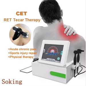 スマートテカルヘルスガジェット450kHz Ret CET理学療法膝背部首の痛み緩和理学療法機器リハビリテーション機器
