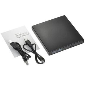 Epacket External DVD Optical Drive USB2.0 CD/DVD-ROM CD-RW Player Portable Reader Recorder for Laptop312J262J