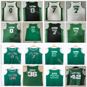 Jayson 0 Tatum National Flag Group Jersey Jersey Larry 33 Bird Jaylen 7 Brown 36 Marcus 42 Gordon Smart Hayward