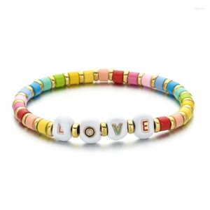 Braceletas Charmets Rainbow Colorido Tube Beads Letty Putely Hope Echar Bless Boho Friendship Pulseras Femme Jewelry Fawn22
