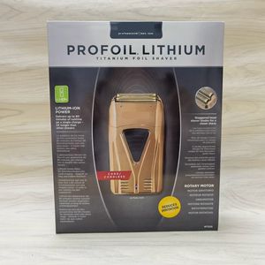 Andes ProFoil Lithium Razor Cabelo adequado para gradiente de óleo de cabeça barbeada Bronzeador Bronzeador