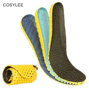 Mesh Breattable Stretch Deodorant Running Cushion Insoles for Feet Man Women Insoles For Shoes Sole Orthopedic Pad Memory Foam 220713