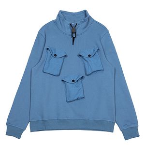 Hoodies Mens Sweatshirts Sweats Crew Necol Pullover Classic Top High Quality Sweatshirt Coton une vari￩t￩ de styles Butge Button Decoration Locomotive Style 589