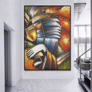 Abstrakte Figur Goldene Maske Leinwand Poster Wandkunst Print modernes Malmale Nordic Kinder Schlafzimmer Dekoration Bild