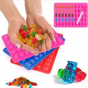 Медведь формы BPA Бесплатная пищевая качество силиконовая желатина Gummy Kitchen Baking Promt