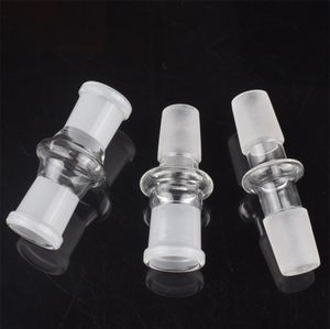 DHL -vattenpipa röktillbehör 10mm drop -down adapter 14mm manlig kvinnlig 18 mm askfångare återvinnsolje riggar dabb glas vatten rör skålbubbler bubblare