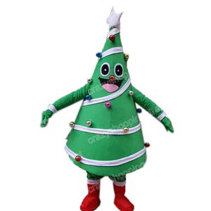 Weihnachtsbaum-Maskottchen-Kostüm, hochwertiges Cartoon-Charakter-Outfit, Anzug für Erwachsene, Weihnachtskarneval, Party, Outdoor-Outfit, Werbeanzüge