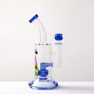 Bongs Asher The Busher Bubbler Accessories Accessories Hobagys светло -голубая масля