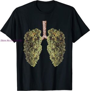 Футболка Funny Weed Lung Bud - футболка THC Lung, студенческие топы, футболки, хлопковые футболки с принтом 220505