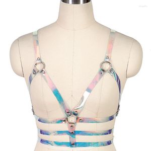 Belts Hollow Bra Harness Moda Feminino Tops Punk Goth Acessórios espada Espada Pólo dança Costume de lingerie de lingerie sexy22