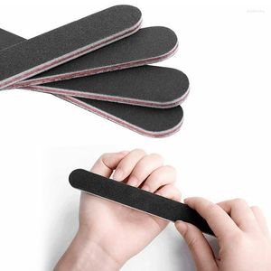 Nail Files 10pcs Sturdy And Durable Double Sided Grit Emery Board Straight Professional Suitable For Toenails Acrylic Nails Prud22