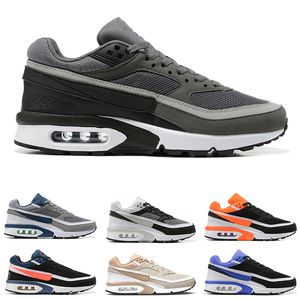 Designer Men Women BW OG Running Shoes Cushion Breathable 91 Black White Persian Violet Midnight Navy Los Angeles Flat Tennis Marathon 91s Jogging Sneakers 36-45