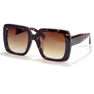 Acetate Rectangle Wrap Sunglasses 2022 Women Fashion Style Eyewear UV400 Protection Tortoise Gradient Glasses