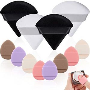 Spugne Polvere Beauty Puff Soft Face Triangle Makeup Puffs per Loose Powder Body Cosmetic F0824