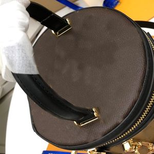 Claasic Cannes Beauty Case Women Handbag Purse Genuine Leather Crossbody Bag Removable Shoulder Strap Bags Bucket Makeup Box Bags2395