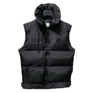 Mens Designer Down Vests Winter Jackets Womens French Brand Embroidered Badge Outerwear Coats Complete Labels