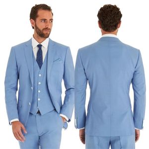 Men's Suits & Blazers 2022 High Quality Custom Wine Red Suit Groom Tuxedo Wedding Slim Party 3pieces(jacket + Pants Vest Bow Tie)