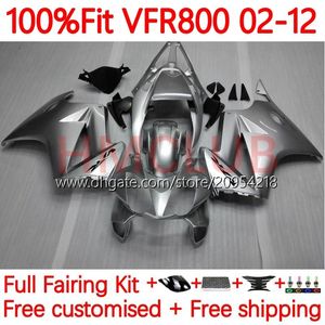 Injektionsmögel för Honda Interceptor VFR800 VFR 800 RR CC 800RR 02-12 121NO.13 800cc VFR800RR 02 03 04 05 06 07 VFR-800 2002 2008 2009 2012 2012 2012 2012