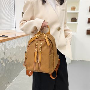 Marke 23SS Rucksack für Frau Mann Handtasche schwarze Blume Leder Reisetasche große Kapazität Kette Crossboby Mode Damen Handtaschen Brieftasche Luxus Herren Gepäck