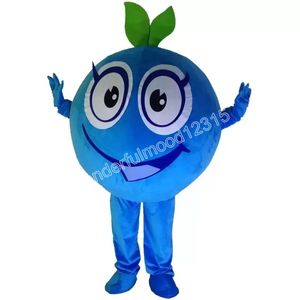 Christmas Blueberry Mascot Costumes High quality Cartoon Character Outfit Suit Halloween Outdoor Theme Party Adults Unisex Dress