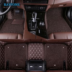 Premium Custom Fit Car Floor Mats For Honda Accord Civic City Vezel Crosstour CRZ CRV URV XRV HRV 3D carpet floor liner car-styling