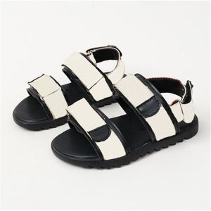 Kinder Desingner Schuhe Childrentoddler Sandalen Sommer Modebrief Druck Strandrutsche Hochwertige Outdoor-Jungen Mädchen Nicht-Schlupf-Gelegenheitsschuppen