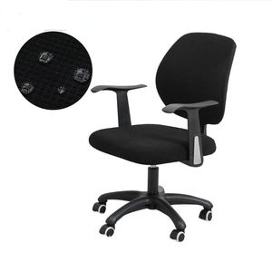 Sandalye evi tekstil ofis sandalyeleri kapak 2 parçalı bilgisayar patronu streç uzanıyor