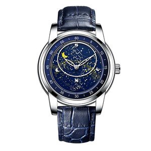 Zegarstka Mężczyźni Watch 904L 1: 1 Top Sapphire Crystal Man Automatyczne zegarki mechaniczne Ceramiczna ramka 126710 Drop