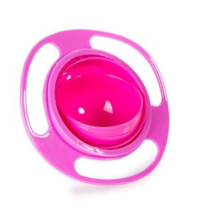 UFO Baby Gyro Bowl Degree Rotate Spill Proof Bowl Feeding Toy for Toddler Kids Children