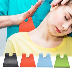 Yoga Blocks ABS Comfortable Neck Massager Care Tools Firm Tension Reliever Occipital Release Tool Indoor Fitness Training Accessories