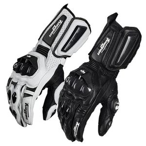 Furygan AFS 10 Motorradhandschuhe Long Knight Carbonfaser-Fallschutzhandschuhe Lederbekleidung Atmungsaktive Reithandschuhe 220531