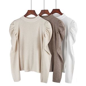 Bogouby Autumn Winter Sweaters For Women Clothes Crew Neck Long Sleeve Sticked Sweaters Elegant Pull Sleeve Female Jumper 201204
