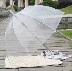 Klar Pilz Regenschirme großhandel-Regenschirm Stilvolle Einfachheit Deep Dome Parasol Apollo Transparent Girl Pilz Clear Blase C0503