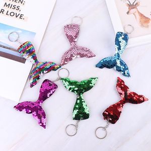 Keychains Mermaid Party Gifts Keychain Bracelet Ornaments Theme Birthday Decoration Girl Baby Shower Favors Kids Toy Enek22