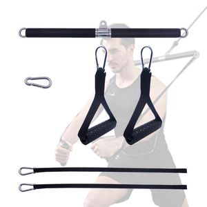 Accessori Accessori per macchine per cavi Canottaggio Impugnatura per palestra Tricipiti Back Blaster Corda Rotante LAT Pulldown Bar Attrezzatura per l'allenamento dei muscoli del torace