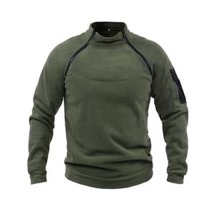 Giacca invernale da uomo in pile Parka Cappotto da uomo Casual Tattico Capispalla militare Spessore caldo Bomber Abbigliamento militare 220715