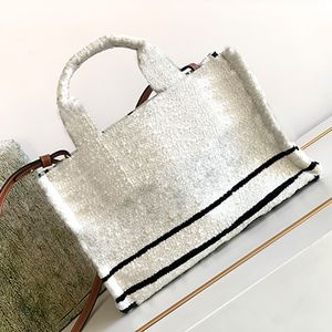 Mais de alta qualidade New Grande Capacidade Bolsas de Tweed Fableds Bolsas de tecido Computador Bolsa de trajes de trabalho Moda Bolsas de compras de ombro de bolsas C