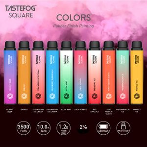 JC China OEM Mehrere Farben Fruchtgeschmack Vape Pen 650 mAh wiederaufladbarer Batteriezerstäuber 10 ml Öl niedriger Preis mit hochwertiger einmaliger elektronischer 3500-Puff-Zigarre