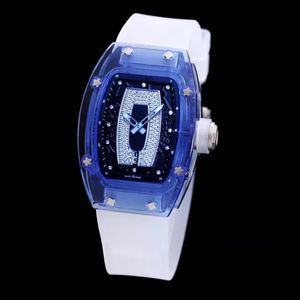 2022 Top Fashion Women's Watch Automatic Mechanical Movement 28800VPH Skeleton Luminous montre de luxe wristwatch