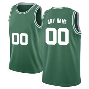 Printed Boston Custom DIY Design Basketball Jerseys Customization Team Uniforms Print Personalized any Name Number Mens Women Kids Youth Green Jersey