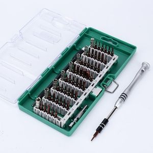 Elecall 61 em 1 Chave de fenda de precisão Conjunto para o telefone Torx Repair Ferramentas de Reparo Y200321