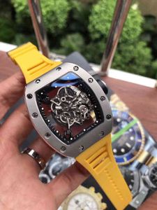 Męskie zegarki designerskie zegarki obserwuje ruch Business Business Richa Mechanical Watches Difts G89G