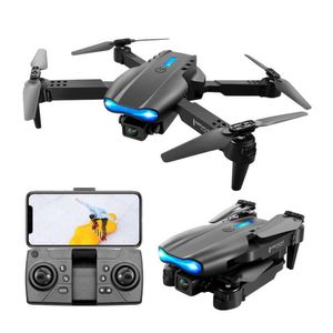E99 PRO Drone Professional 4K HD Dual Camera Intelligent Uav Automatic Obstacle Avoidance Foldable Height Keeps Mini Quadcopter 2022 on Sale