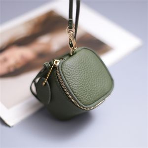Wholesale toiletry bags for ladies resale online - Ladies Genuine Leather Cosmetic Bag Fashion Cosmetic Case Makeup Bag Women Clutch Mini Toiletry Bag Cosmetic Pouch