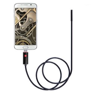 Cameras 8mm Mini Endoscope USB 6 LED Endoscopic Inspection For Android Camera Flexible IP67 Waterdichte Verstelbare Roge22