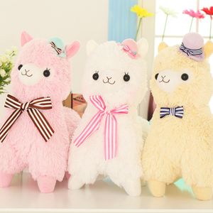 35/55 CENTIMETRI Carino Sella Alpaca Giocattoli di Peluche Morbido Peluche Alpacasso Alpaca Bambole Farcito Animale Sveglio Giocattolo Per Bambini regali di compleanno 5576 Q2