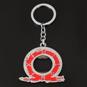 God of War 4 Loge Bottle Opener Keychain Kratos Pendant Cool Metal Chain Chaveiro Jewelry For Men Women Christmas Gift Wholesale 201006