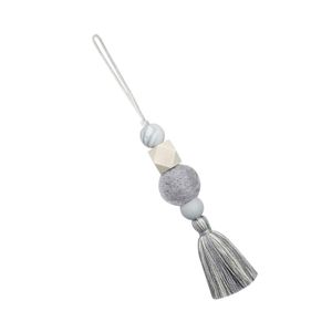 Luftfräschare aromaterapibilhänge Felt Boll Diffuser Essential Oil Tassel Aroma Outlet med tofsar för hemmakontorets sovrum Livi Amhav