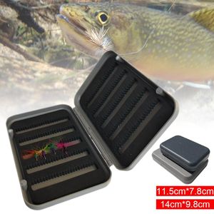 Angeln Zubehör Lockt Box Tasche Wasserdichte Doppelseitige Locken Lagerung Schlitz Schaum Köder Fall Organizer AccessoriesFishing